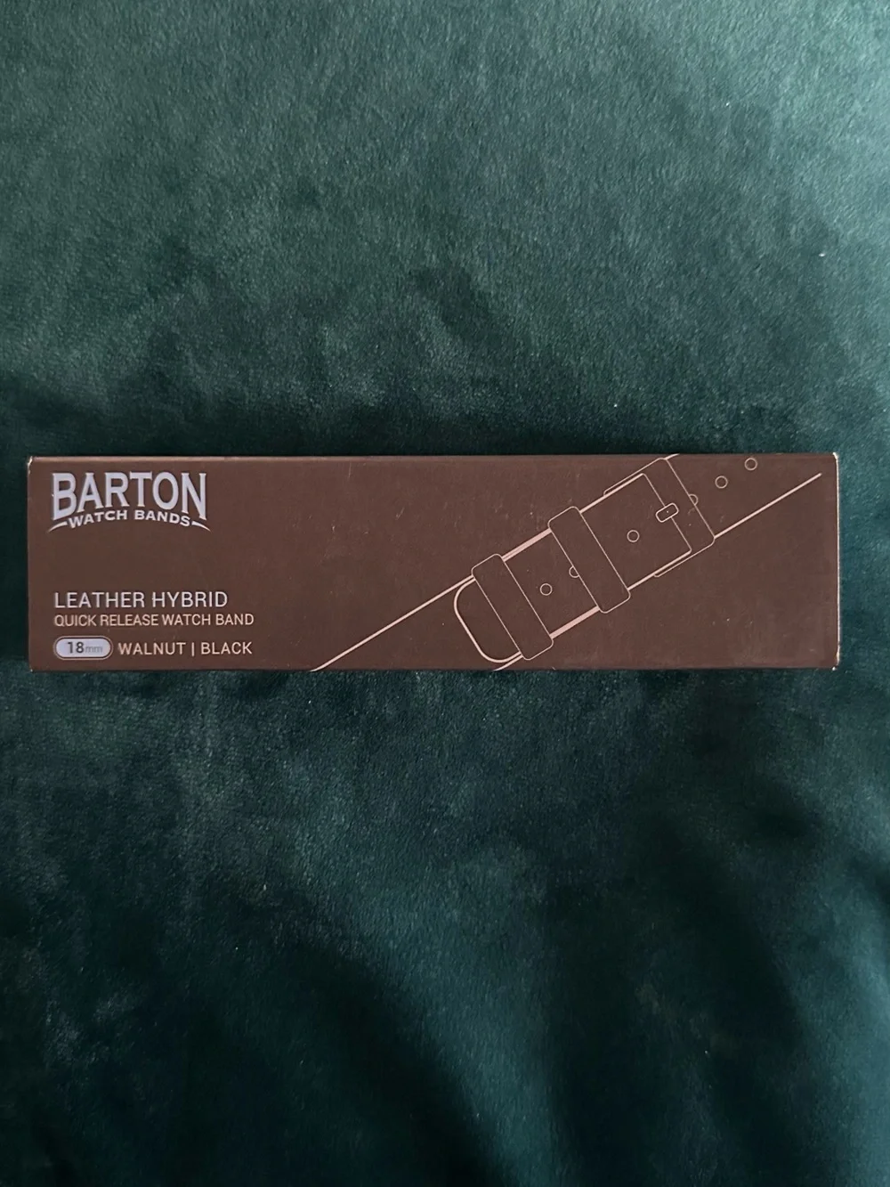 Men's Suede Watch Strap in Light Brown with Silver Buckle